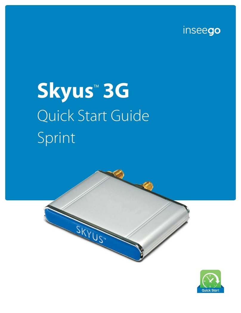 Inseego Skyus 3G quick start guide
