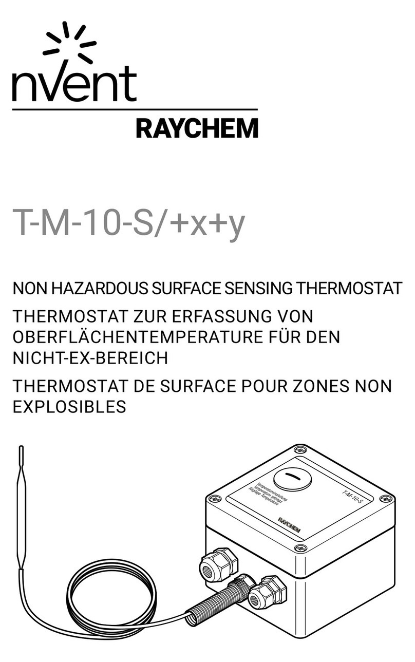 nvent Raychem T-M-10-S/+x+y manual