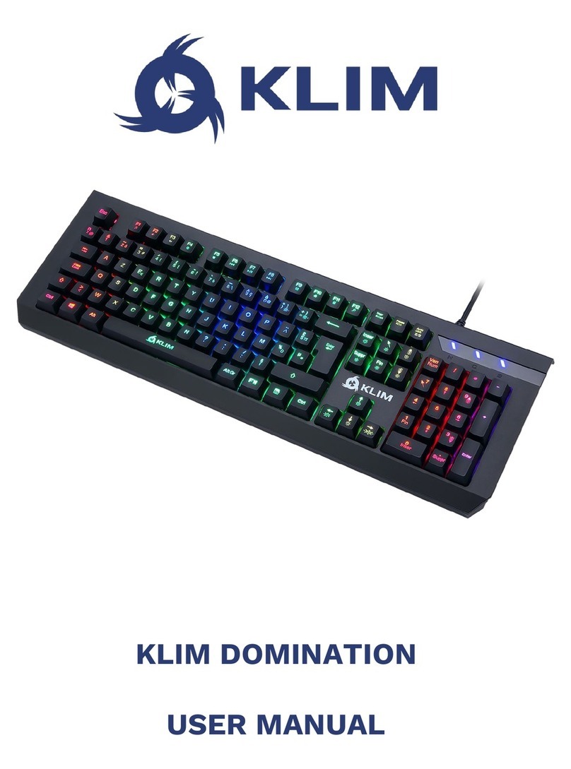 KLIM DOMINATION User manual