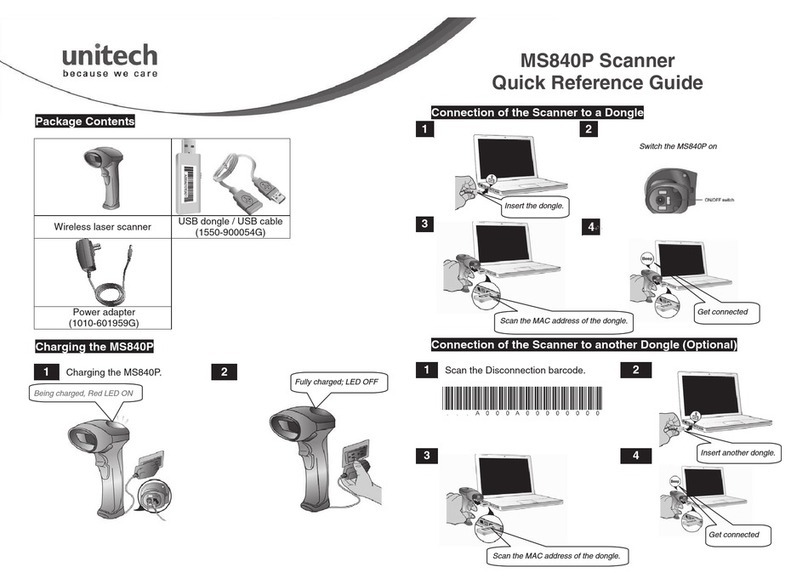 Unitech MS840P User manual