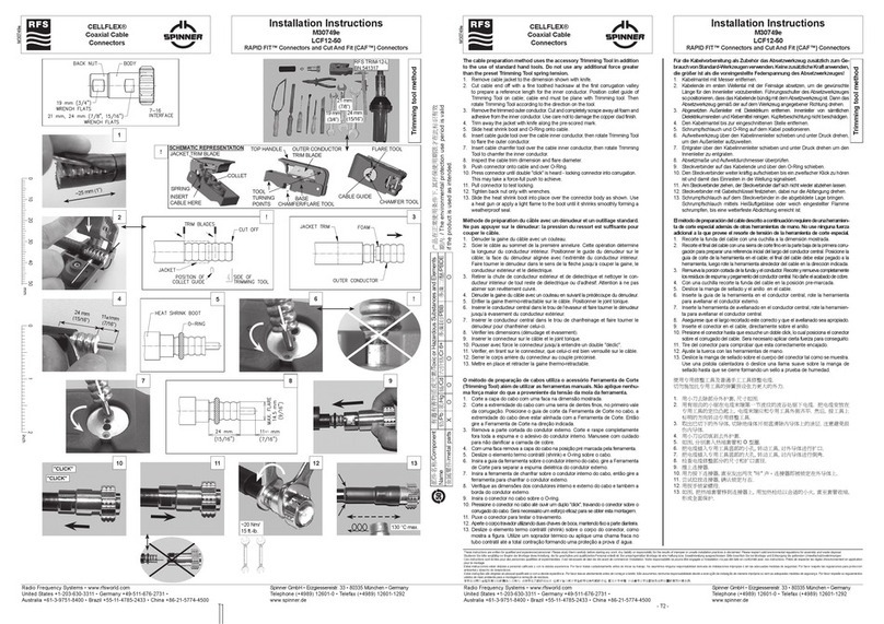 RFS CELLFLEX User manual