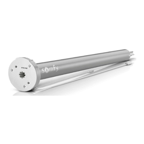 SOMFY Roll Up 28 RTS User manual