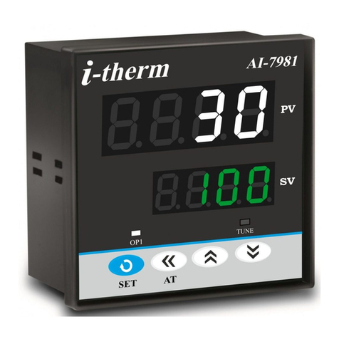 Innovative instruments i-therm AI-7481 User's operating manual