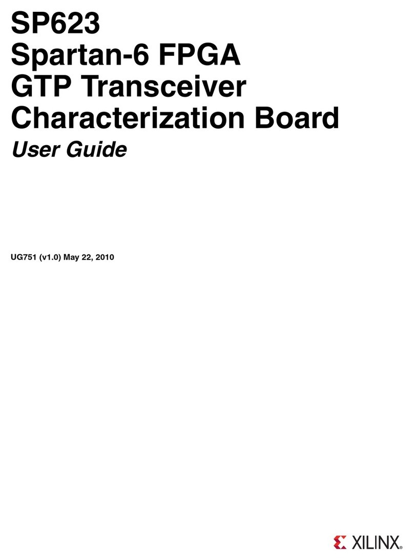 Xilinx SP623 User manual