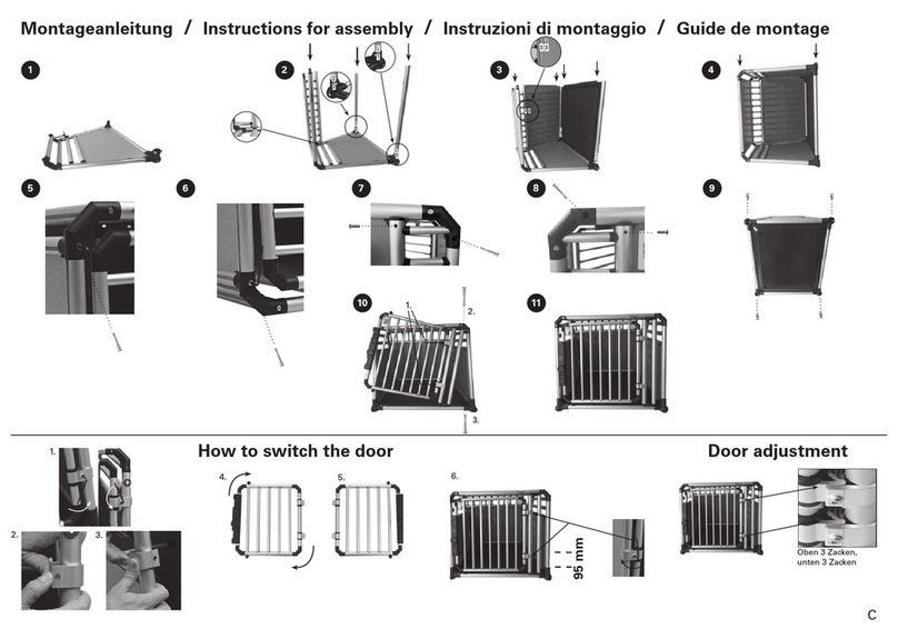 4pets PRO 4 Instructions for assembly