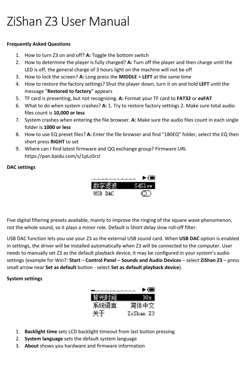ZiShan Z3 user manual