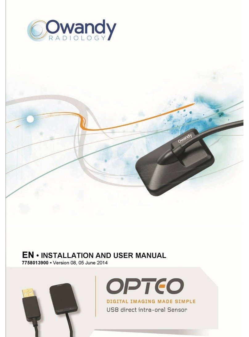 Owandy Opteo Installation and user manual