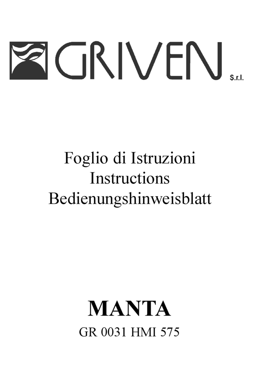 Griven Manta User manual Griven Manta User manual