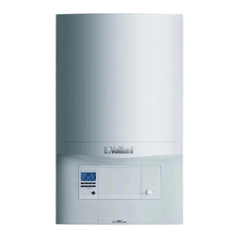 Vaillant ecoTEC pro 24 Installation and maintenance instructions