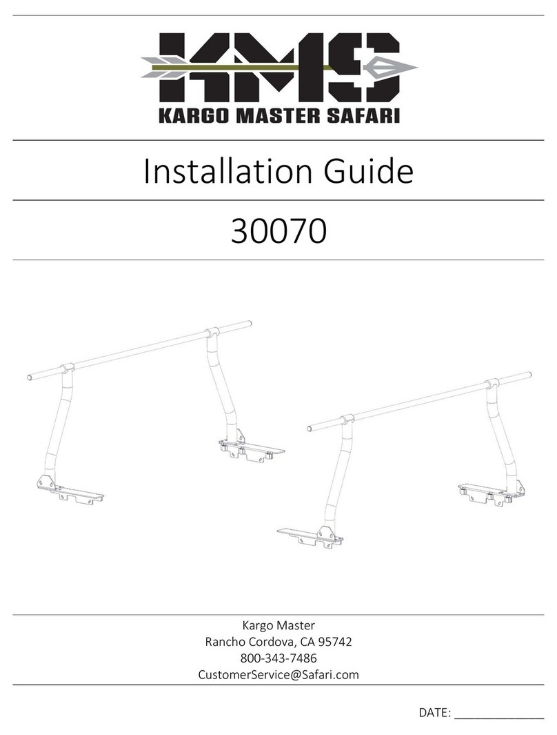Kargo Master 30070 User manual Kargo Master 30070 User manual