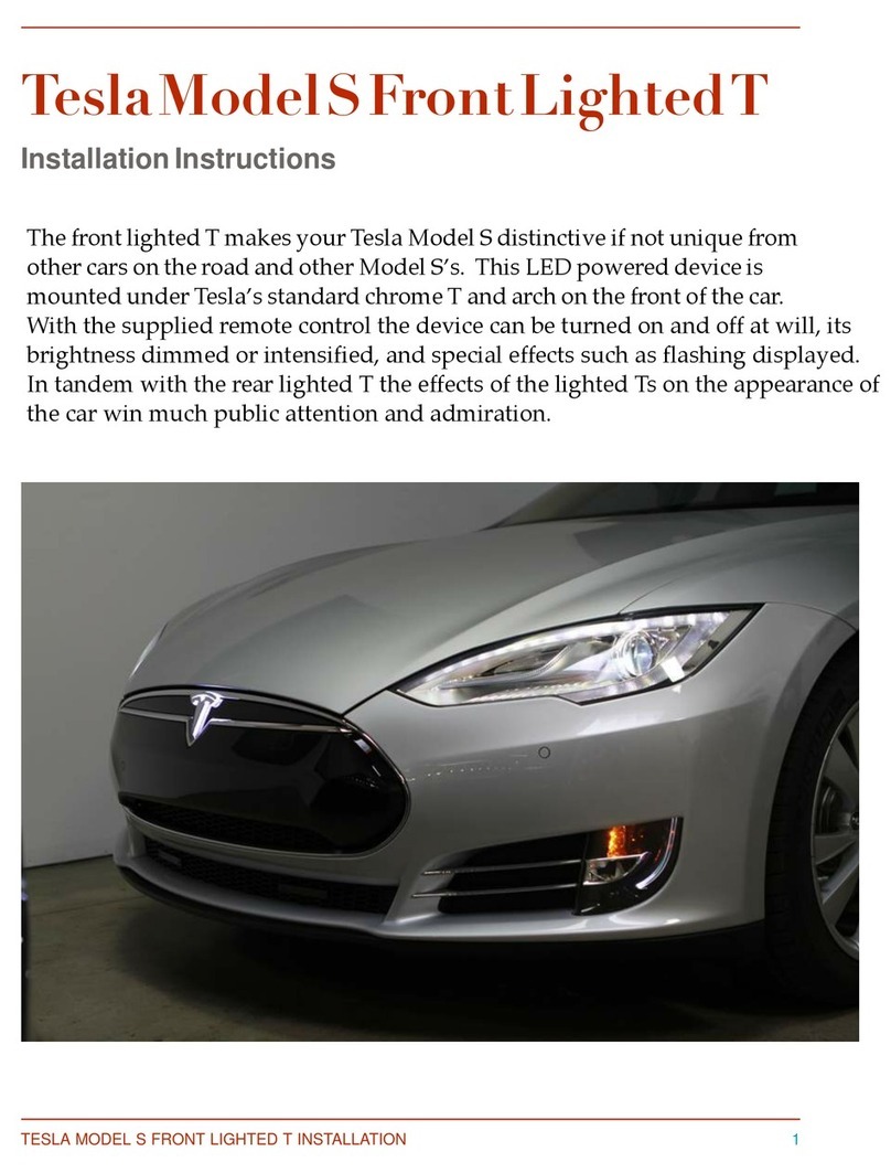 EVannex Front Lighted T installation instructions
