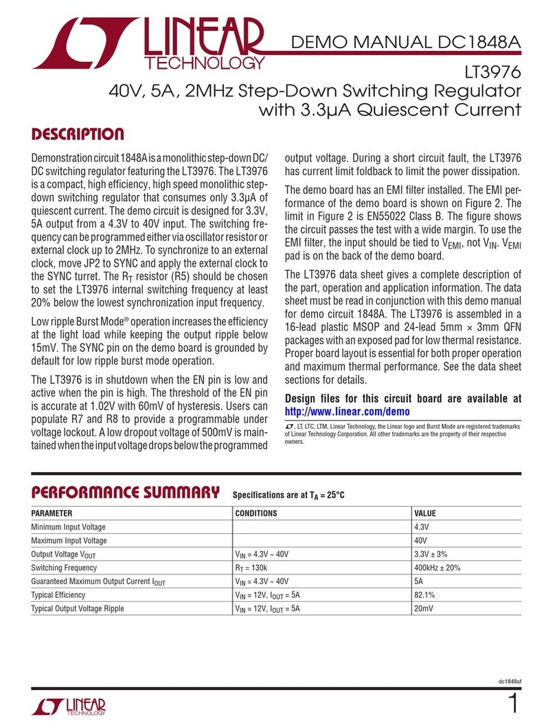 Linear Technology DC1848A User manual