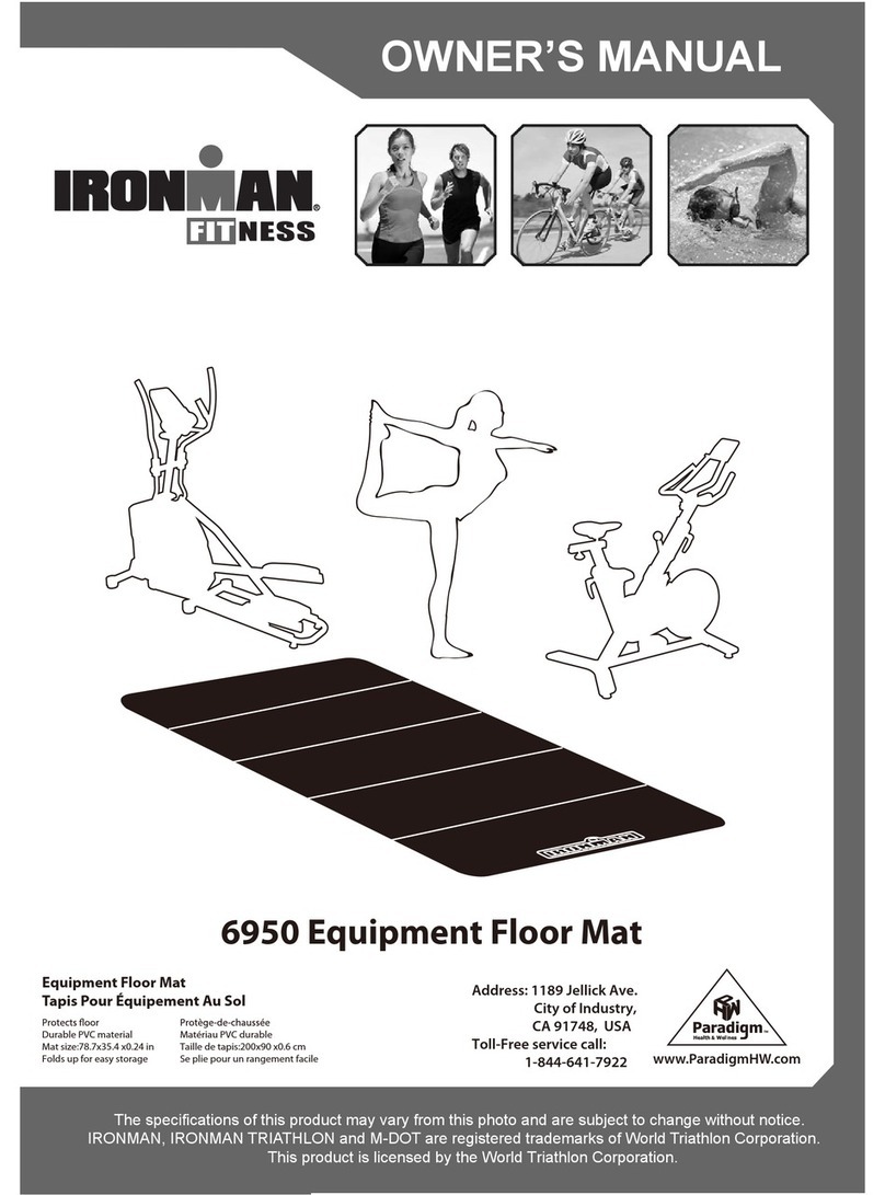Ironman Fitness 6950 owner's manual