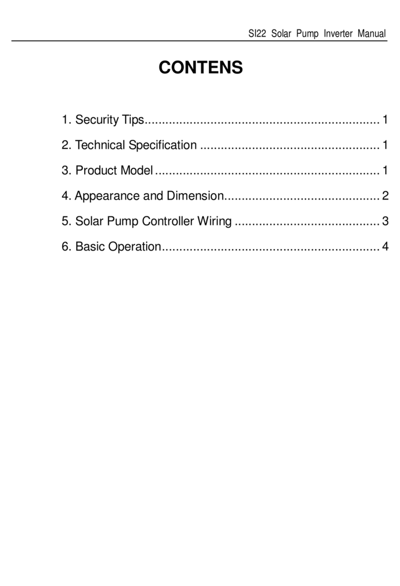 Veichi SI22 series User manual