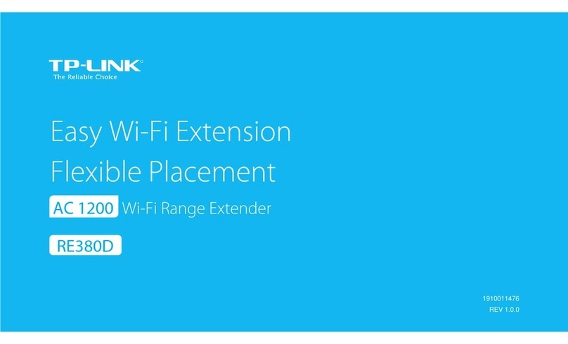 TP-Link RE380D manual
