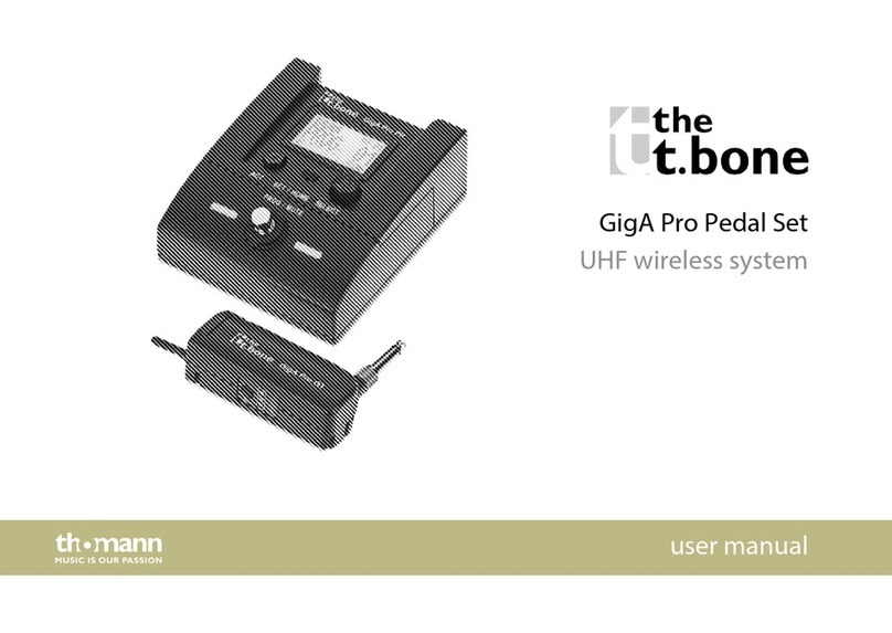 thomann the t.bone GigA Pro user manual