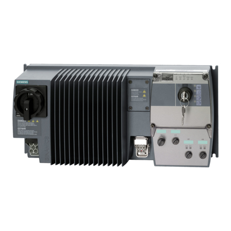 Siemens SINAMICS G110D operating instructions