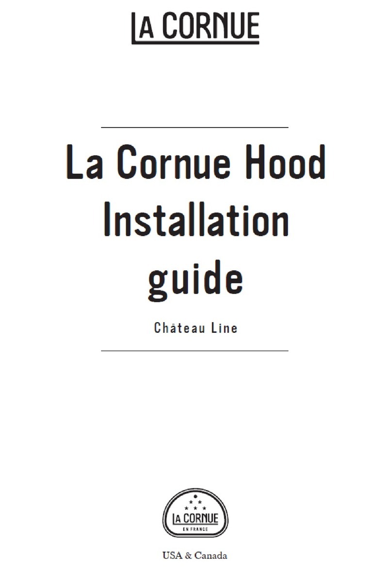 La Cornue Chateau series installation guide