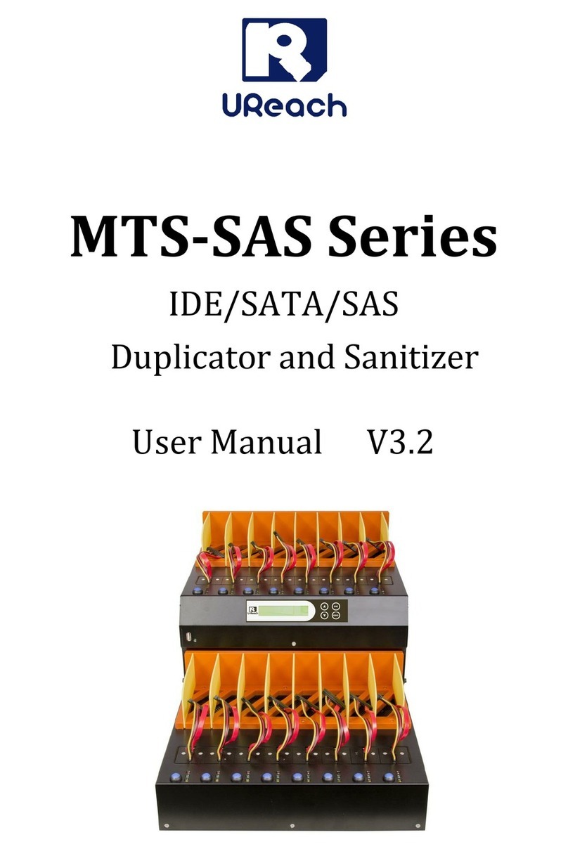 U-Reach MTS-SAS Series user manual