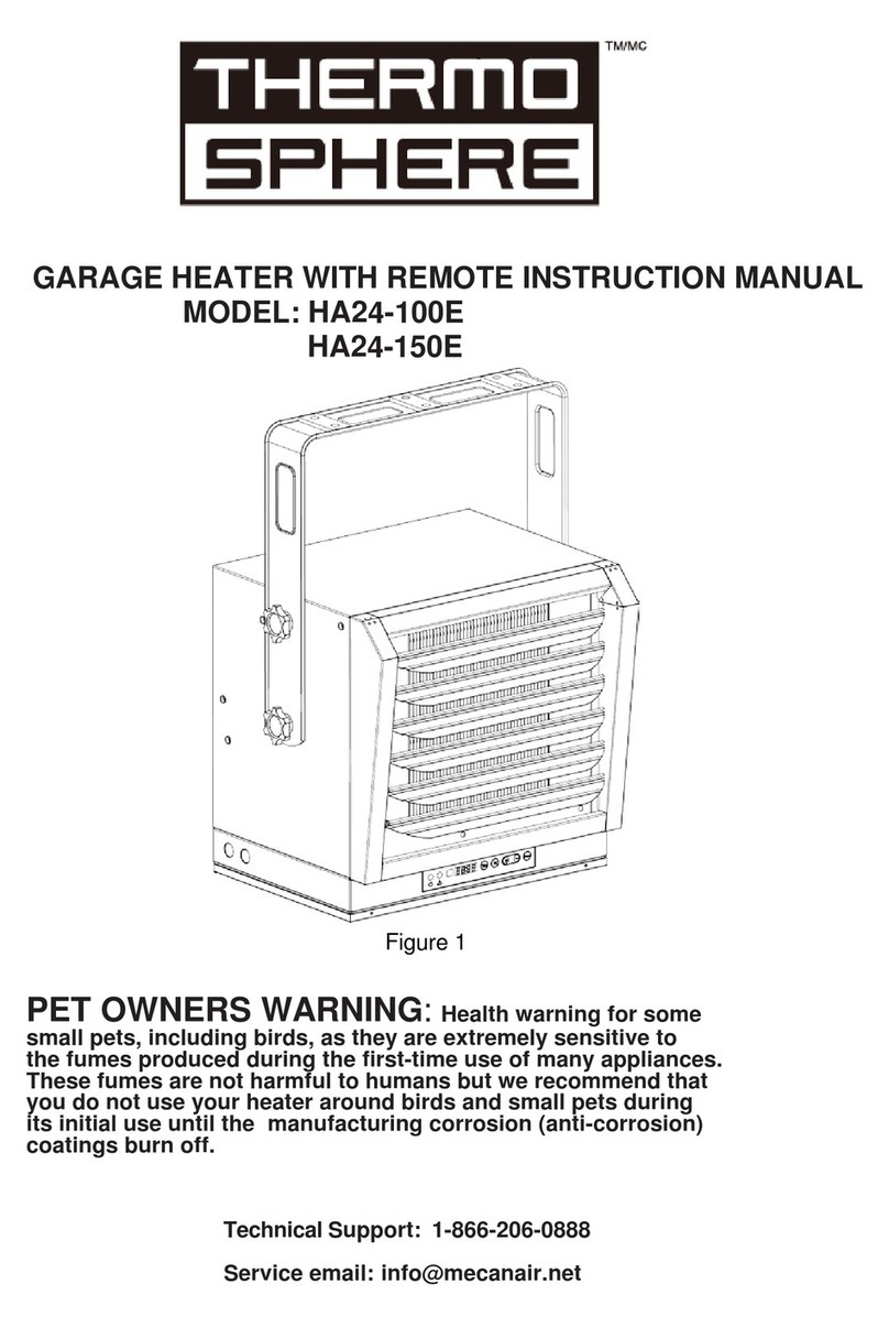Thermo Sphere HA24-100E User manual