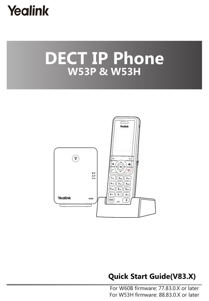 Yealink W53P User manual