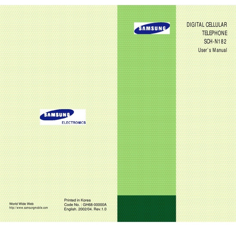 Samsung SCH-N182 User manual