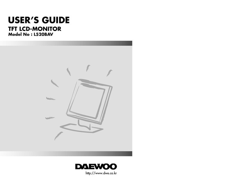 Daewoo L520BAV User manual