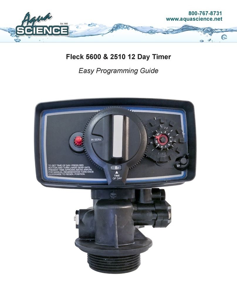 Aqua Science Fleck 5600 Easy Programming Guide