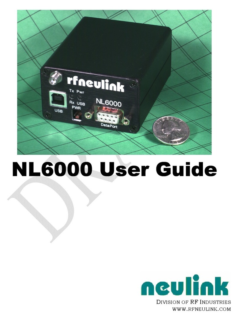 RF Neulink NL6000 user guide