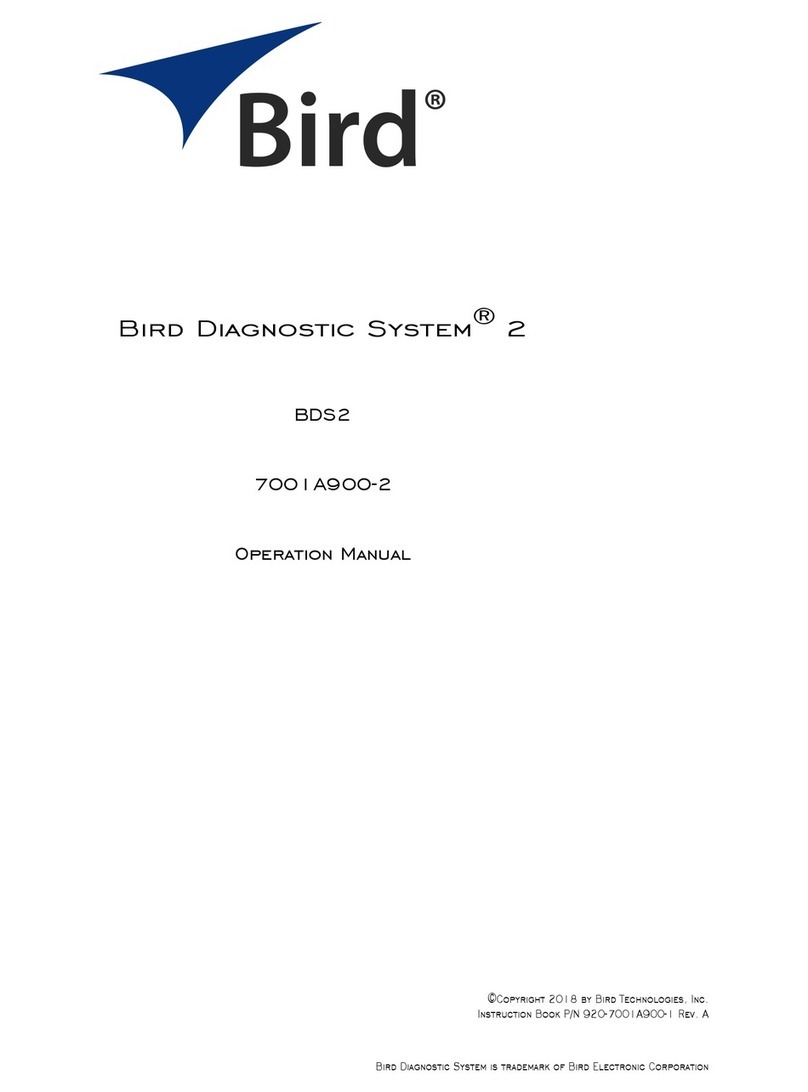 BIRD BDS2 Operation manual