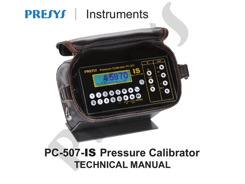 Presys PC-507-IS Technical manual