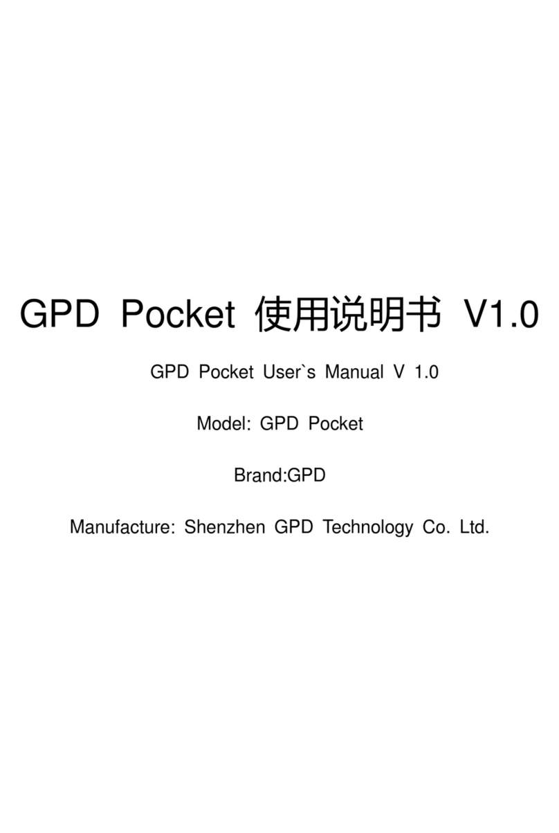 GPD GPD Pocket user manual
