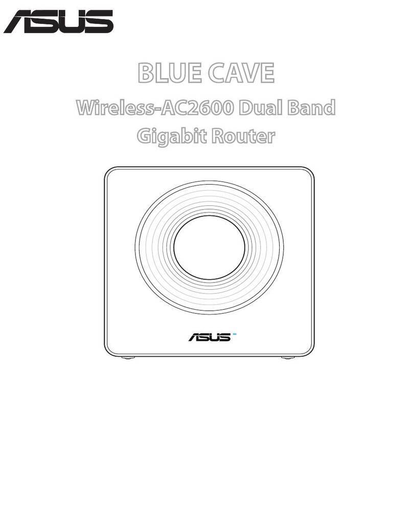 Asus BLUE CAVE quick start guide