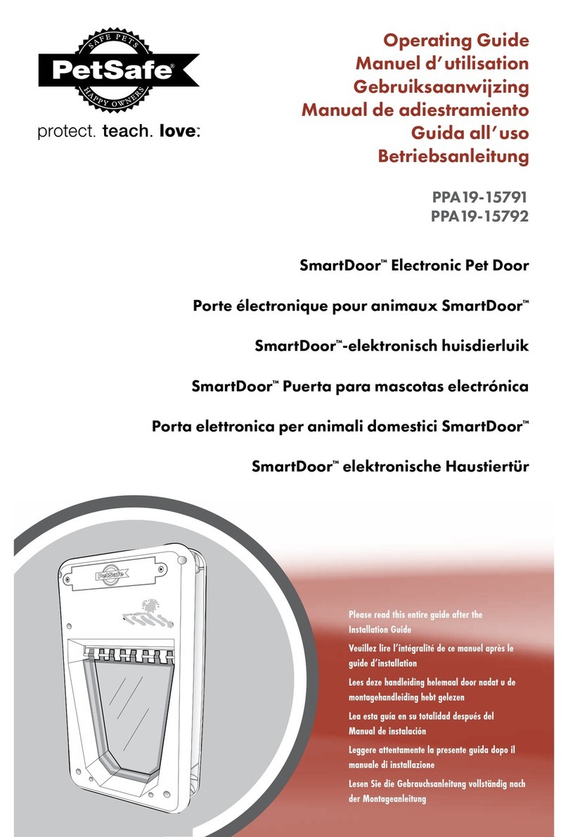 Petsafe Electronic SmartDoor User manual