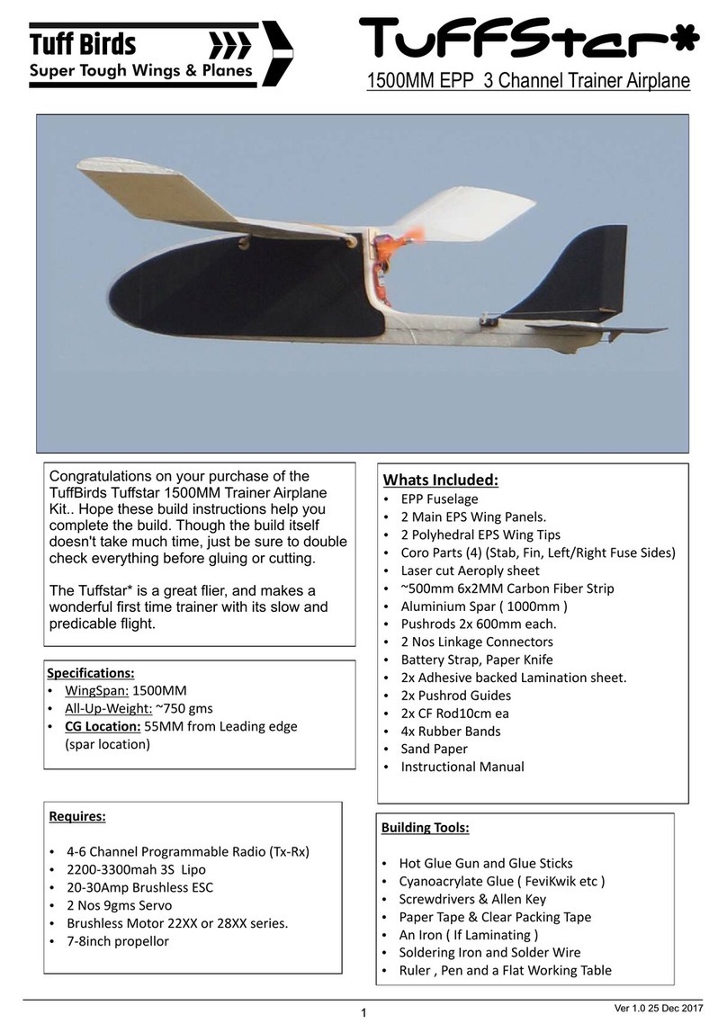 Tuff Birds TuffStar Instructional manual Tuff Birds TuffStar Instructional manual