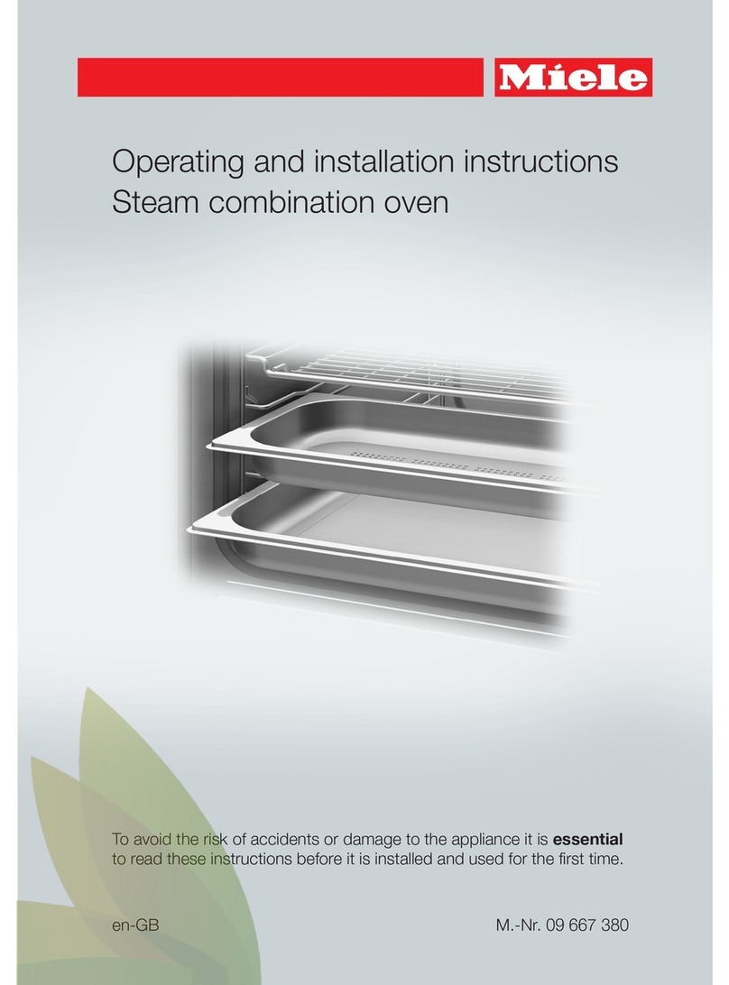 Miele DGC 6660 User manual