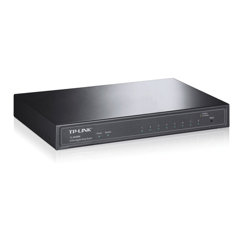 TP-Link JetStream T1500G-8T User manual