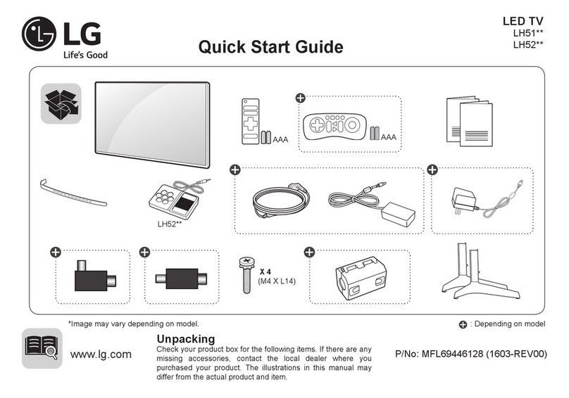 LG LH51Series User manual