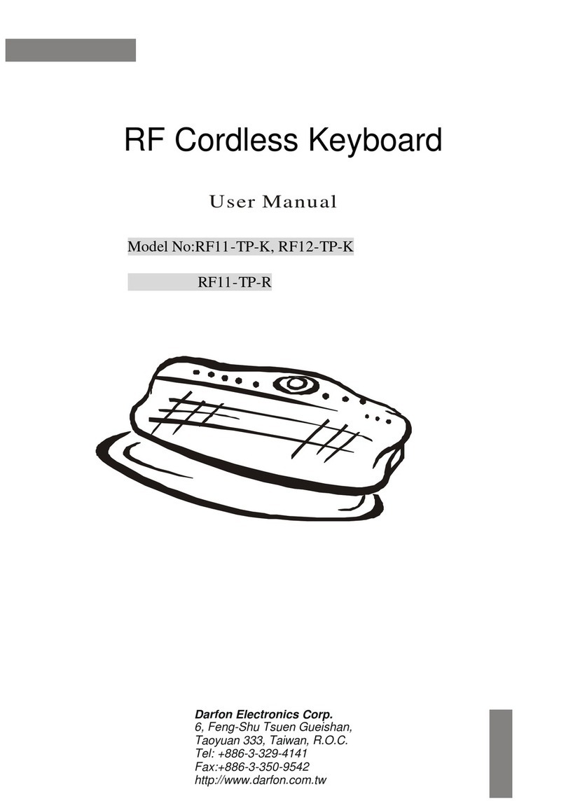 Darfon RF11-TP-K User manual