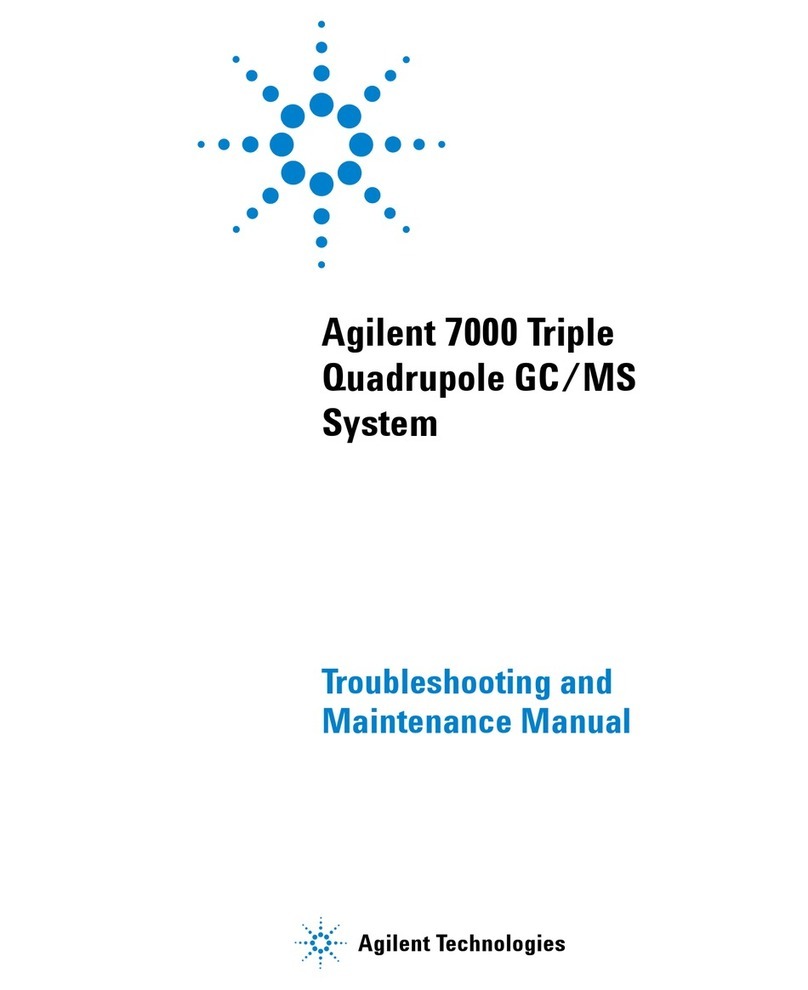 Agilent Technologies 7000 Triple Quadrupole GC/MS User manual