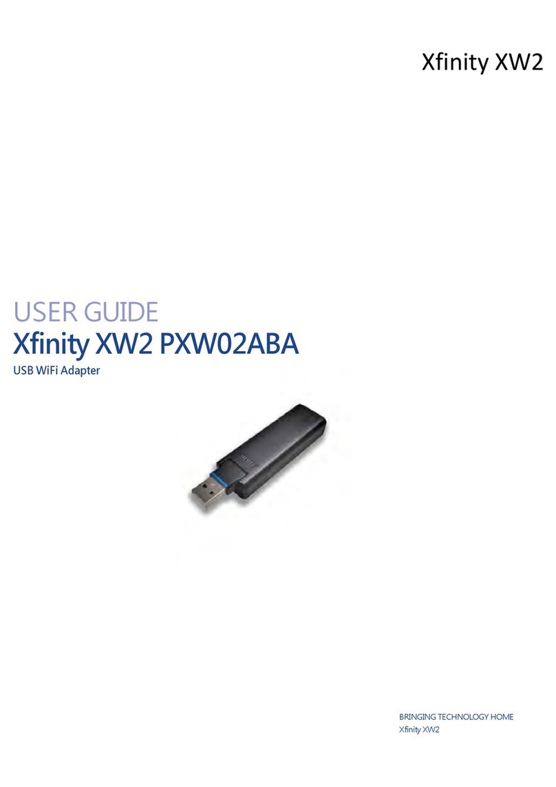 Comcast PXW02ABA user guide
