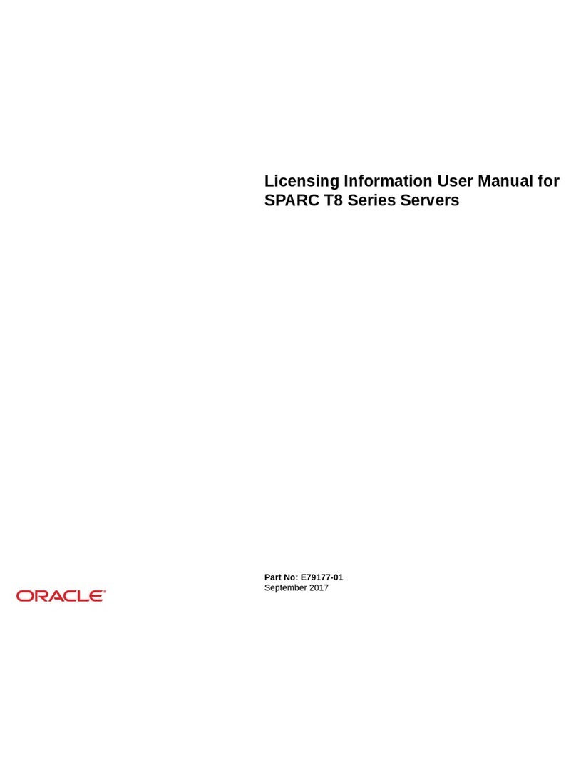 Oracle SPARC T8 Series User manual