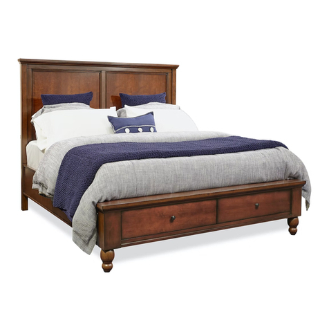 aspenhome ICB-492-BCH-KD-1 Assembly instructions