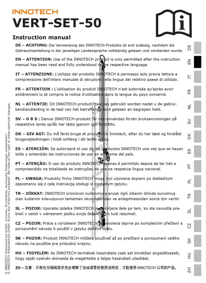 Innotech VERT-SET-50 instruction manual