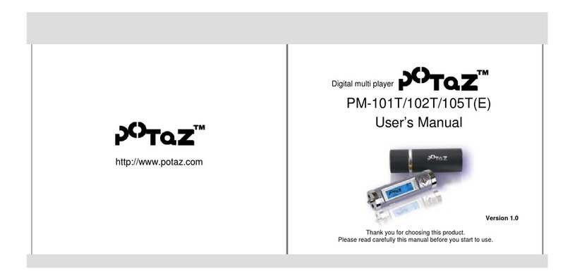potaz PM-101T user manual