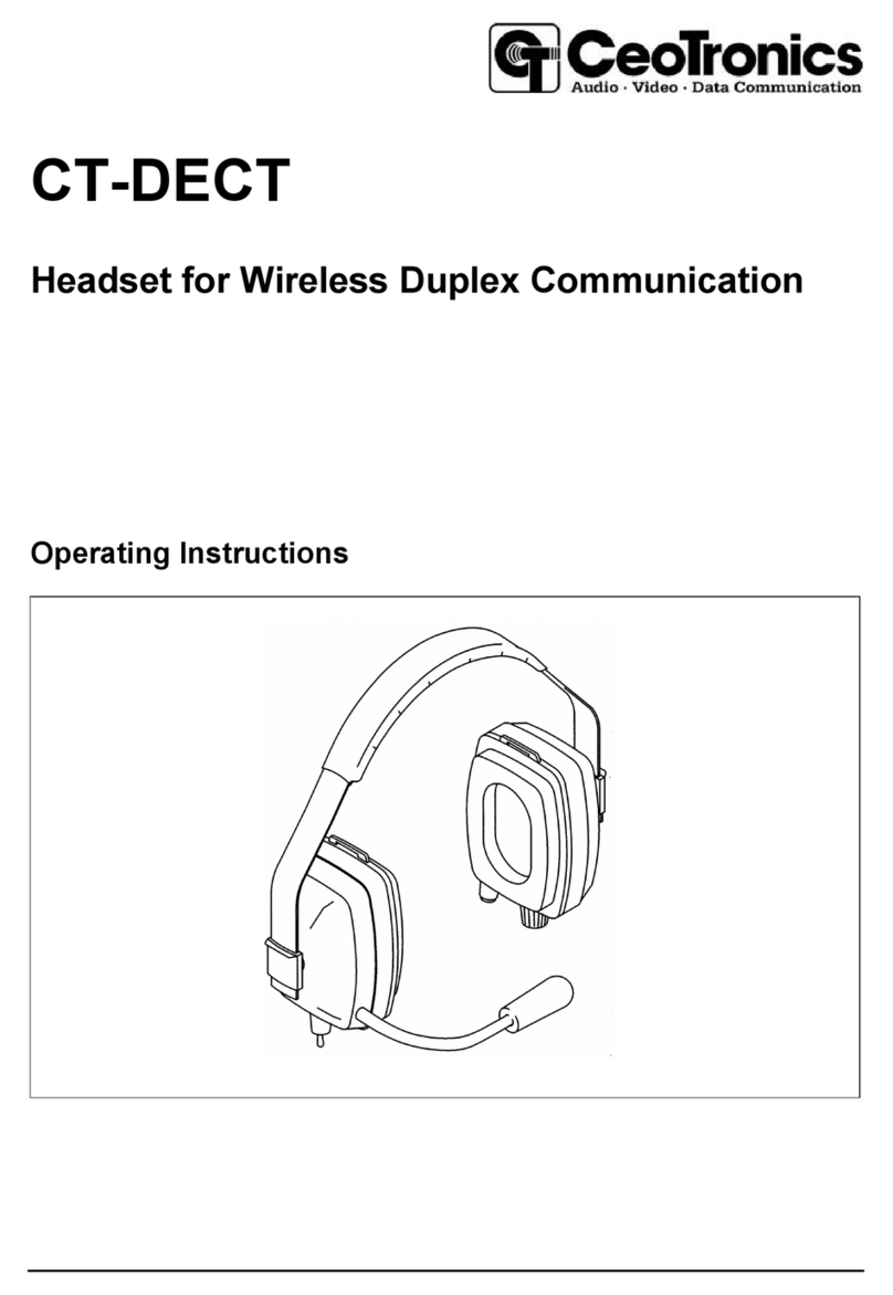 CeoTronics CT-DECT Base operating instructions