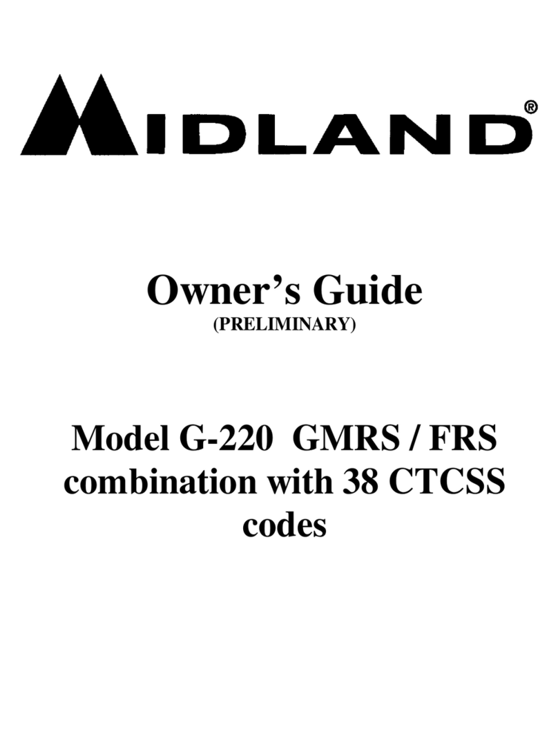 Midland G-220 User manual
