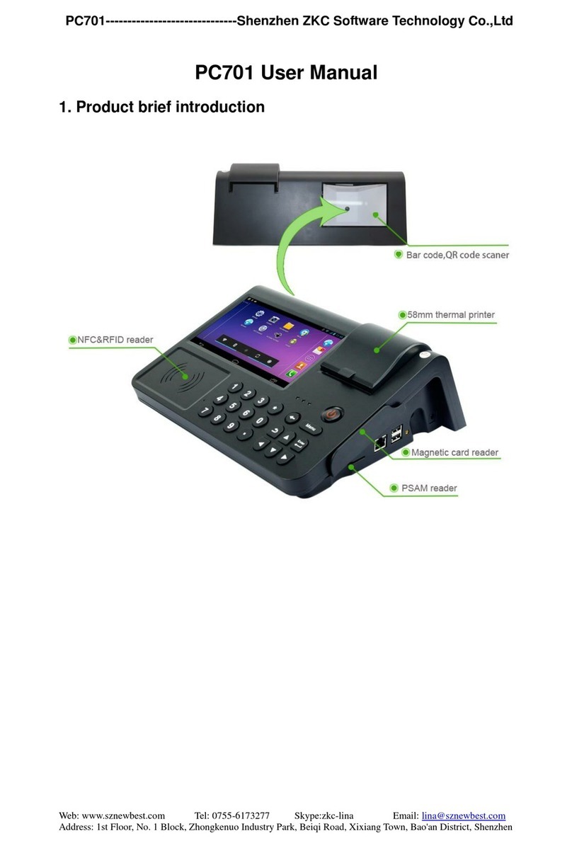 ZKC PC701 user manual