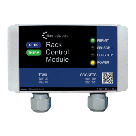 Titan Logix Rack Control Module product manual