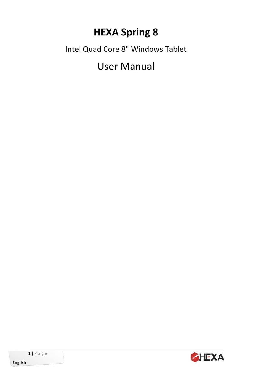 HEXA Spring 8 User manual